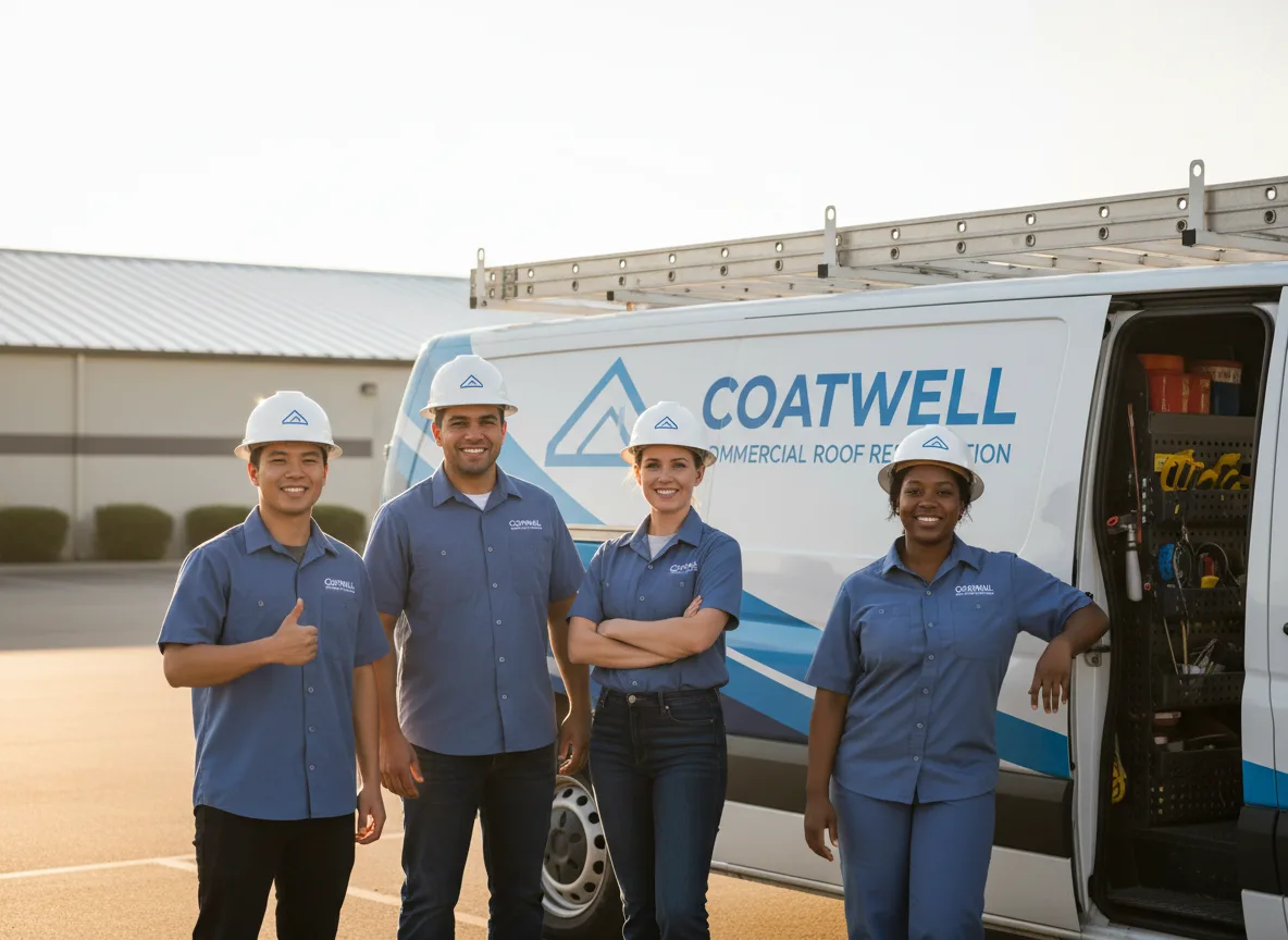Commercial roof coating company in Commerce, TX